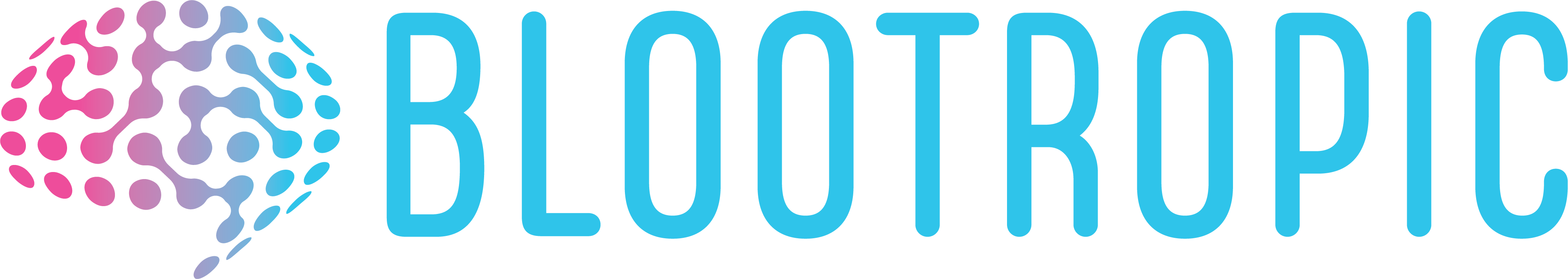 Blootropic landscape logo