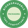 Compostable and biodegradable packaging